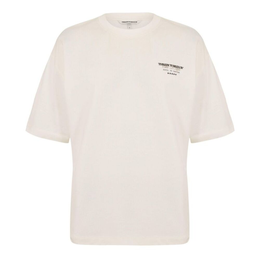 Couture Club Mens Oversized T-Shirt / Off White